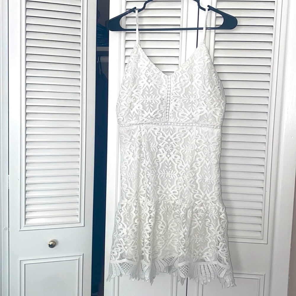 BB Dakota White lace dress